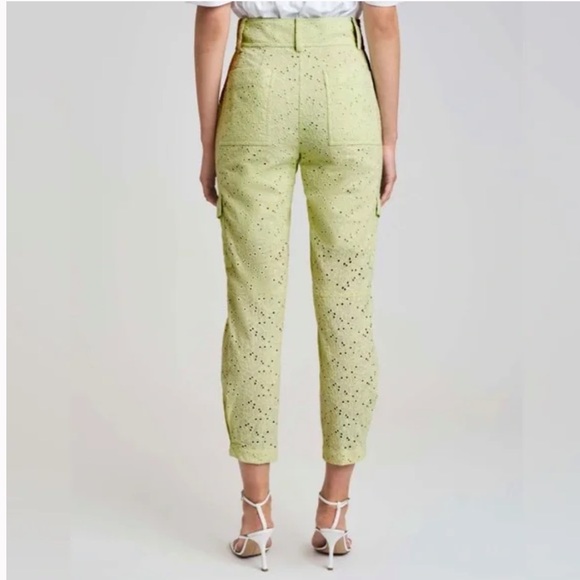 NWOT Derek Lam 10 Crosby Mila Utility Pant in White - Picture 3 of 11